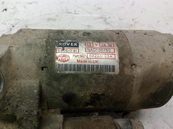 63223103A, ARRANQUE ROVER 200 Fastback (RF)|Desguaces La Cabaña