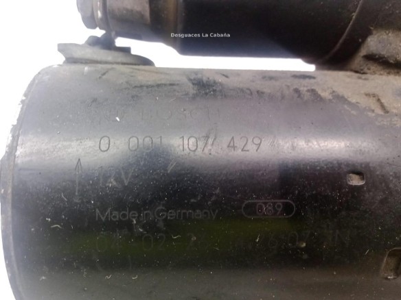 0001107429, ARRANQUE OPEL CORSA C (X01)|Desguaces La Cabaña