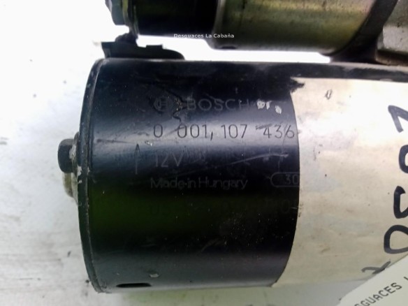 0001107436, ARRANQUE OPEL CORSA C (X01)|Desguaces La Cabaña