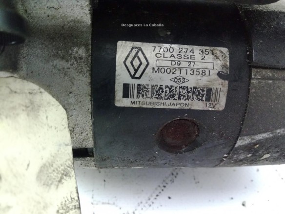 7700274351, ARRANQUE RENAULT MEGANE I (BA0/1_)|Desguaces La Cabaña