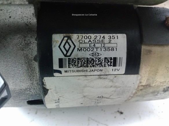 7700274351, ARRANQUE RENAULT MEGANE I (BA0/1_)|Desguaces La Cabaña