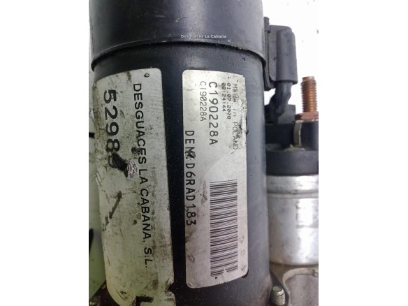 D6RAD183, ARRANQUE MERCEDES BENZ CLASE A (W168)|Desguaces La Cabaña