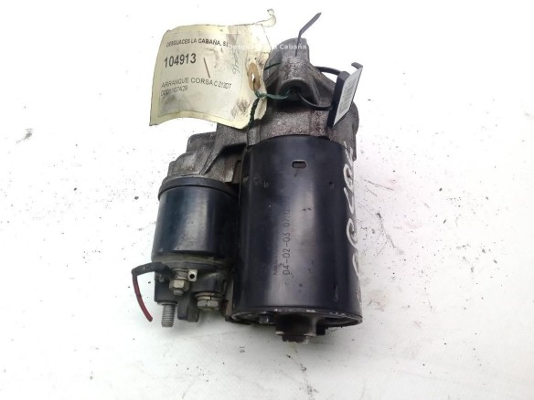 0001107429, ARRANQUE OPEL CORSA C (X01)|Desguaces La Cabaña