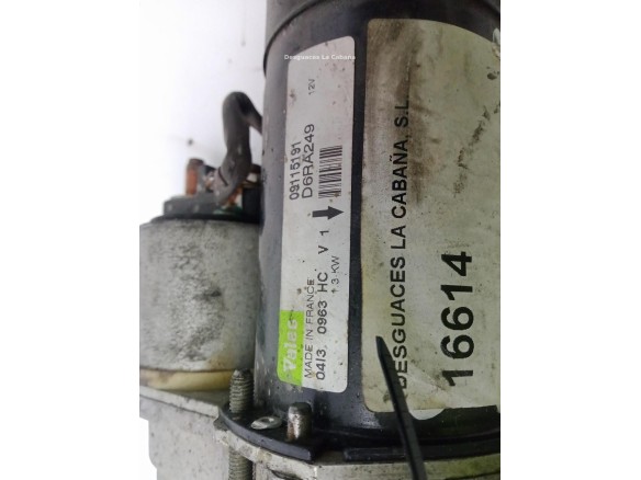 D6RA249, ARRANQUE OPEL CORSA C (X01)|Desguaces La Cabaña