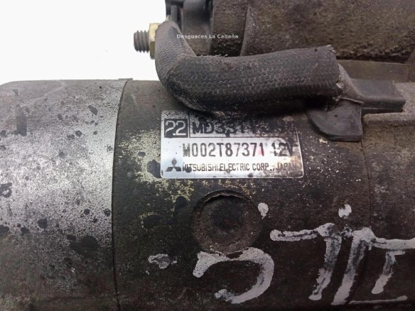 M002T87371, ARRANQUE MITSUBISHI GALANT VI (EA_)|Desguaces La Cabaña