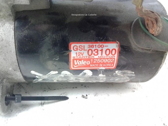 3610003100,1250902, ARRANQUE HYUNDAI i20 (PB, PBT)|Desguaces La Cabaña