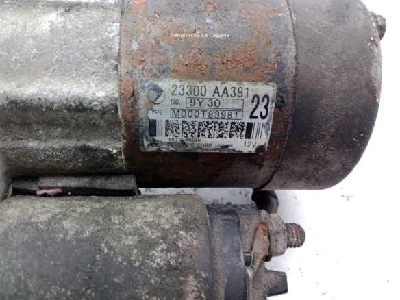23300AA381, ARRANQUE SUBARU FORESTER (SF_)|Desguaces La Cabaña
