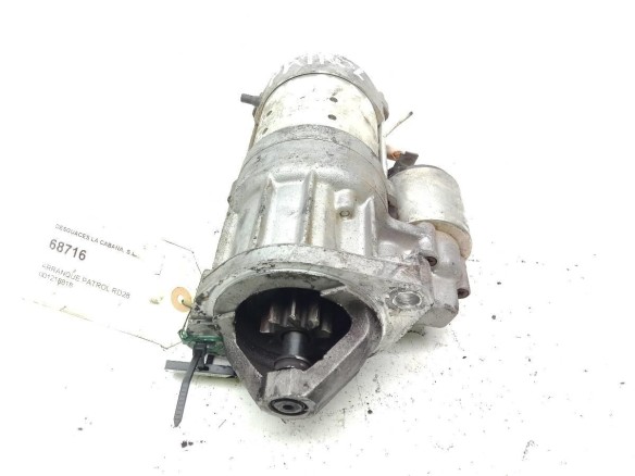 0001218818, ARRANQUE NISSAN PATROL III/1 Hardtop (K160)|Desguaces La Cabaña