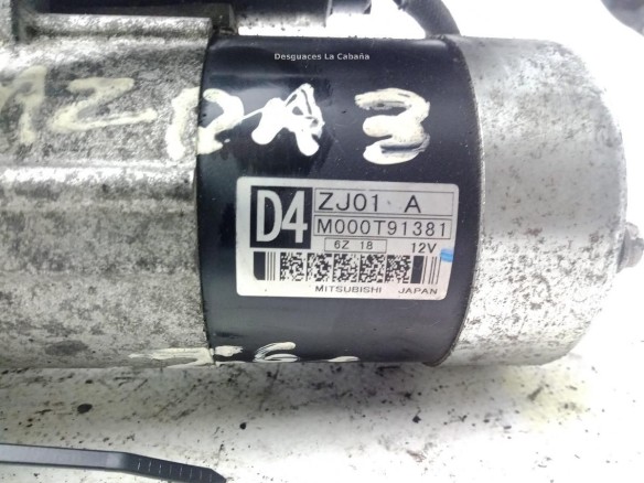 M000T91381, ARRANQUE MAZDA 3 (BK)|Desguaces La Cabaña