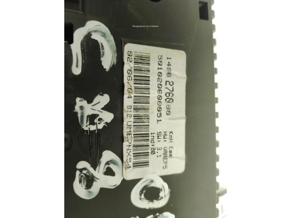 1496276080,50102060051, CUADRO INSTRUMENTOS CITROEN C8 (EA_, EB_)|Desguaces La Cabaña