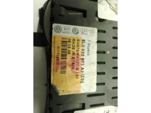 6L0920803AX, CUADRO INSTRUMENTOS SEAT IBIZA IV (6J5, 6P1)|Desguaces La Cabaña