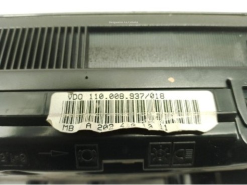 2025401011, CUADRO INSTRUMENTOS MERCEDES BENZ CLASE C (W202)|Desguaces La Cabaña