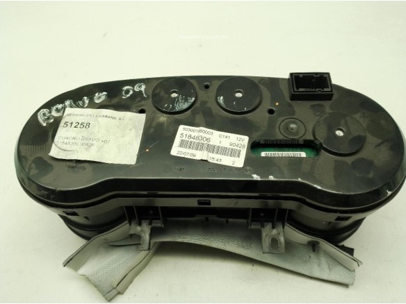 51848306,90428, CUADRO INSTRUMENTOS FIAT BRAVO II (198_)|Desguaces La Cabaña