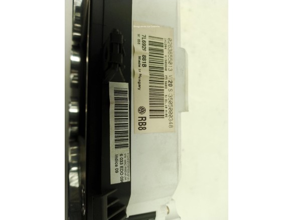 7L6920881B, CUADRO INSTRUMENTOS VW TOUAREG (7LA, 7L6, 7L7)|Desguaces La Cabaña