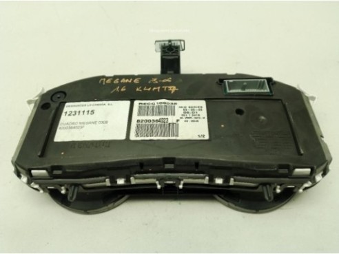 8200364023F, CUADRO INSTRUMENTOS RENAULT MEGANE II (BM0/1_, CM0/1_)|Desguaces La Cabaña