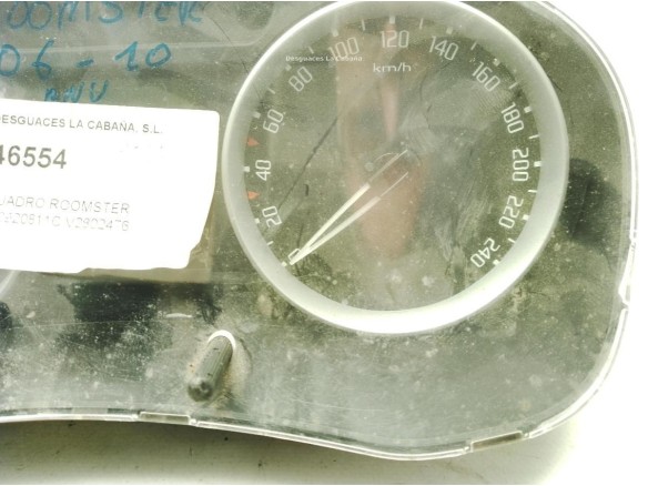 5J0920811C,V2802476, CUADRO INSTRUMENTOS SKODA ROOMSTER (5J)|Desguaces La Cabaña