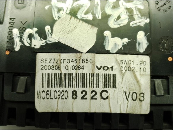 6L0920822C, CUADRO INSTRUMENTOS SEAT IBIZA III (6L1)|Desguaces La Cabaña