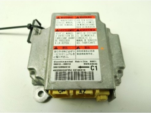 3891068K10 CENTRALITA AIRBAG NISSAN PIXO (UA0)|Desguaces La Cabaña