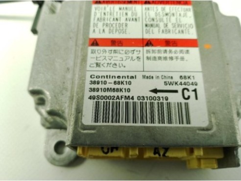 3891068K10 CENTRALITA AIRBAG NISSAN PIXO (UA0)|Desguaces La Cabaña