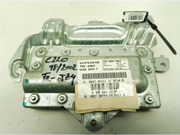A2208600305 AIRBAG PUERTA LAT TRA IZQ MERCEDES BENZ CLASE S (W220)|Desguaces La Cabaña