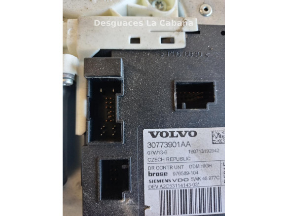 ELEVALUNAS PUERTA LAT DEL IZQ VOLVO S40 II (544) |Desguaces La Cabaña
