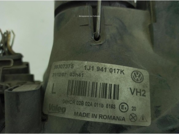 1J1941017K FARO IZQUIERDO VW GOLF IV (1J1)|Desguaces La Cabaña