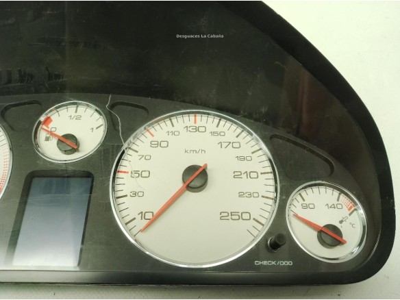 9664690380,A2C53282360, CUADRO INSTRUMENTOS PEUGEOT 407 (6D_)|Desguaces La Cabaña