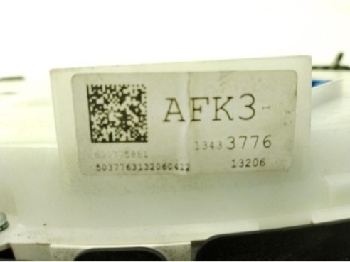 13433804, CUADRO INSTRUMENTOS OPEL ASTRA J (P10)|Desguaces La Cabaña