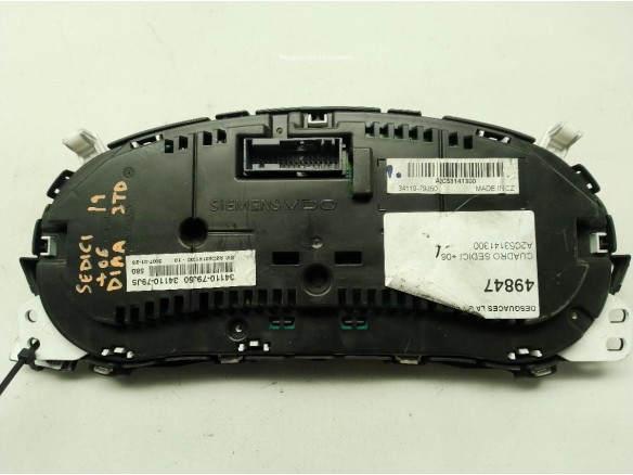 A2C53141300, CUADRO INSTRUMENTOS FIAT SEDICI (FY_)|Desguaces La Cabaña