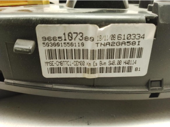 9665107380, CUADRO INSTRUMENTOS PEUGEOT 308 (4A_, 4C_)|Desguaces La Cabaña