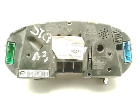 8L0919860DX, CUADRO INSTRUMENTOS AUDI A3 (8L1)|Desguaces La Cabaña