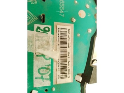 9662904780, CUADRO INSTRUMENTOS PEUGEOT 207 (WA_, WC_)|Desguaces La Cabaña