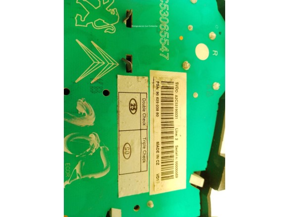 9662903880, CUADRO INSTRUMENTOS PEUGEOT 207 (WA_, WC_)|Desguaces La Cabaña