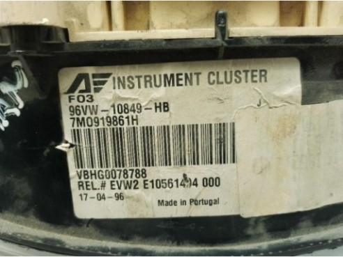 7M0919861H, CUADRO INSTRUMENTOS VW SHARAN (7M8, 7M9, 7M6)|Desguaces La Cabaña