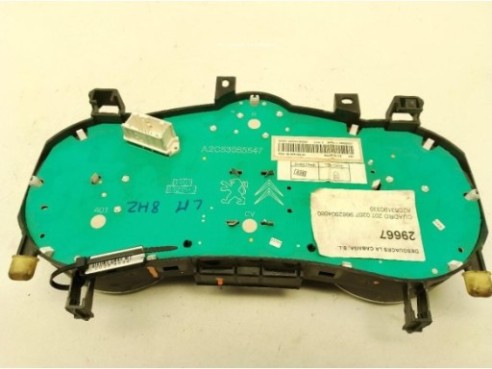 9662904680,A2C53190339, CUADRO INSTRUMENTOS PEUGEOT 207 (WA_, WC_)|Desguaces La Cabaña