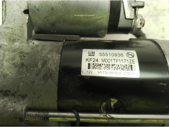 M001TF1171ZE ARRANQUE OPEL ASTRA J (P10)|Desguaces La Cabaña