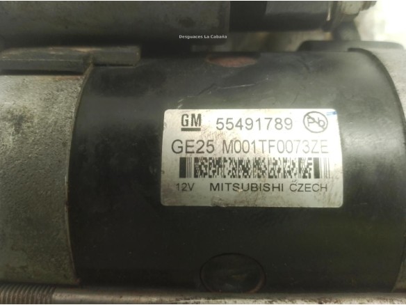 55491789 ARRANQUE OPEL MOKKA / MOKKA X (J13)|Desguaces La Cabaña