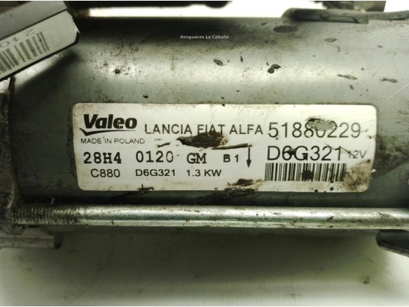 51880229 ARRANQUE PEUGEOT BIPPER (AA_)|Desguaces La Cabaña