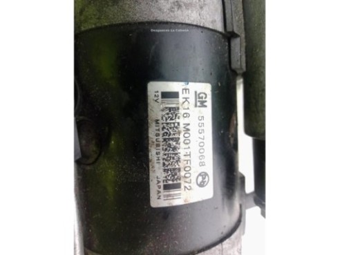 M001TF0072,55570068, ARRANQUE OPEL ASTRA J (P10)|Desguaces La Cabaña