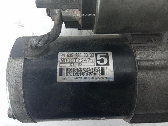 9663528880,M000T22471, ARRANQUE PEUGEOT 307 (3A/C)|Desguaces La Cabaña