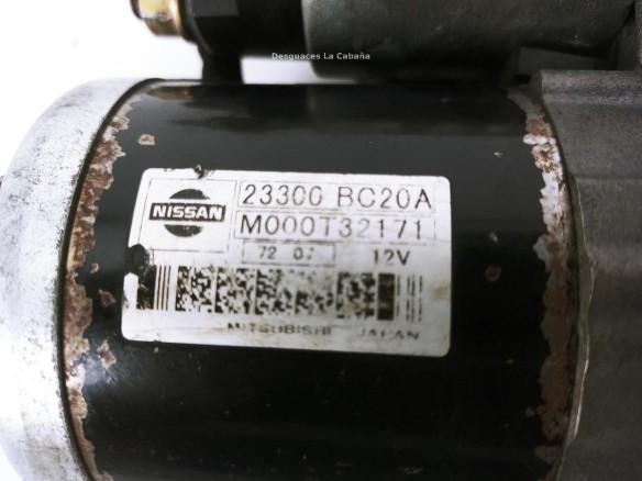 M000T32172, ARRANQUE NISSAN QASHQAI / QASHQAI +2 I (J10, JJ10)|Desguaces La Cabaña