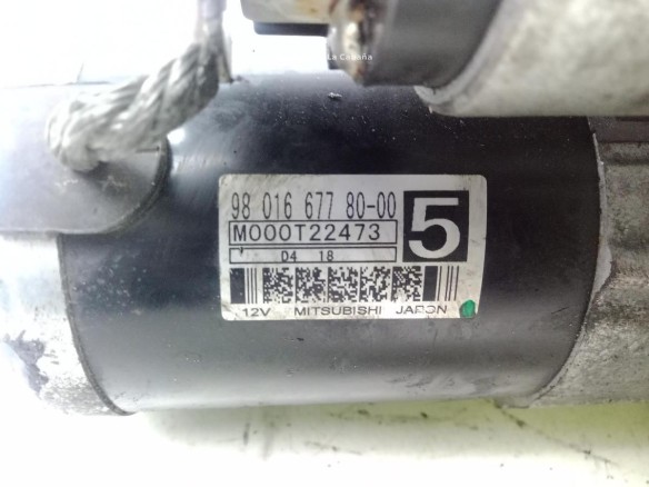 980166778000, ARRANQUE PEUGEOT 508|Desguaces La Cabaña