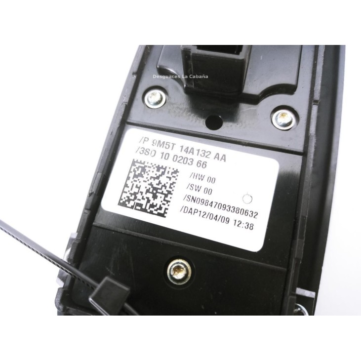 9M5T14A132AA MANDO ELEVALUNAS PUERTA LAT DEL IZQ FORD C-MAX (DM2) |Desguaces La Cabaña