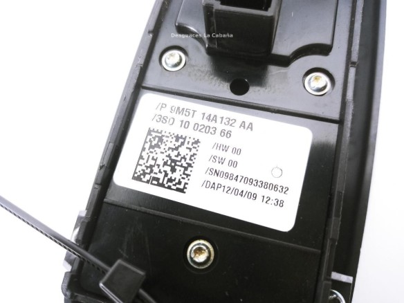 9M5T14A132AA MANDO ELEVALUNAS PUERTA LAT DEL IZQ FORD C-MAX (DM2) |Desguaces La Cabaña