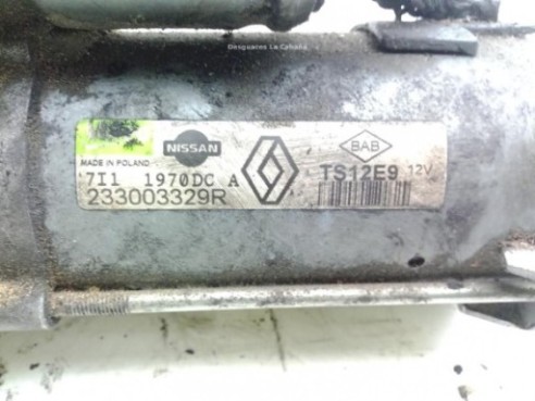 233003329R, ARRANQUE DACIA DUSTER|Desguaces La Cabaña