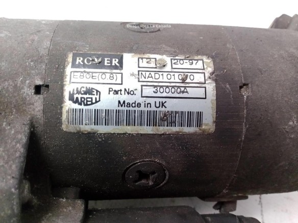 NAD101070 30000A ARRANQUE ROVER 200 Fastback (RF)|Desguaces La Cabaña