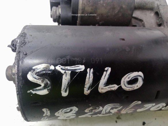 001107091, ARRANQUE FIAT STILO (192_)|Desguaces La Cabaña