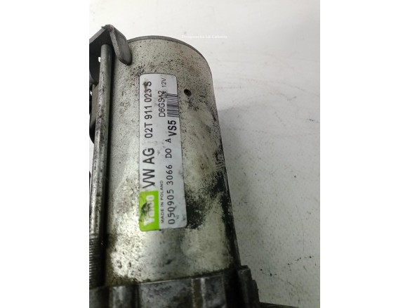 D6GS12,02T911023S, ARRANQUE AUDI A3 (8P1)|Desguaces La Cabaña