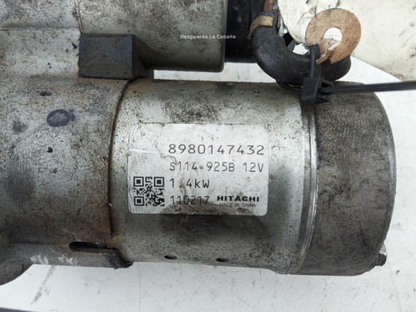 8980147432, ARRANQUE OPEL ASTRA J (P10)|Desguaces La Cabaña