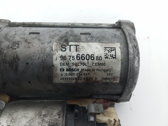 9675660680, ARRANQUE CITROEN C4 CACTUS|Desguaces La Cabaña